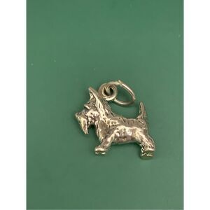 Scottie Terrier Sterling Silver Jewelry Charm #pet